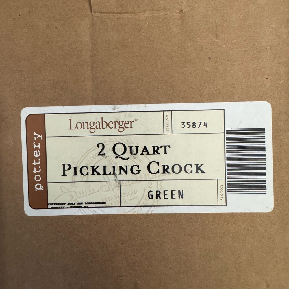Longaberger Set of 3 Pottery Crocks - Picture 5 of 8